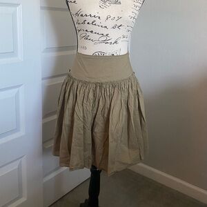 Vintage Gap Gathered Cotton Skirt